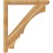 Ekena Millwork Balboa Craftsman Rough Sawn Bracket, Western Red Cedar, 4"W x 42"D x 48"H BKT04X42X48BOA04RWR - alternate 2
